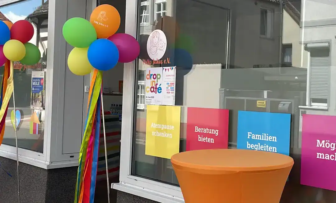 Erstes Drop-in-Café   