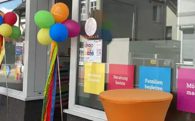Erstes Drop-in-Café   