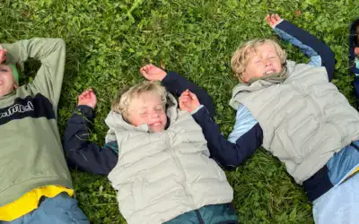 Zusammenwachsen, lachen, auftanken